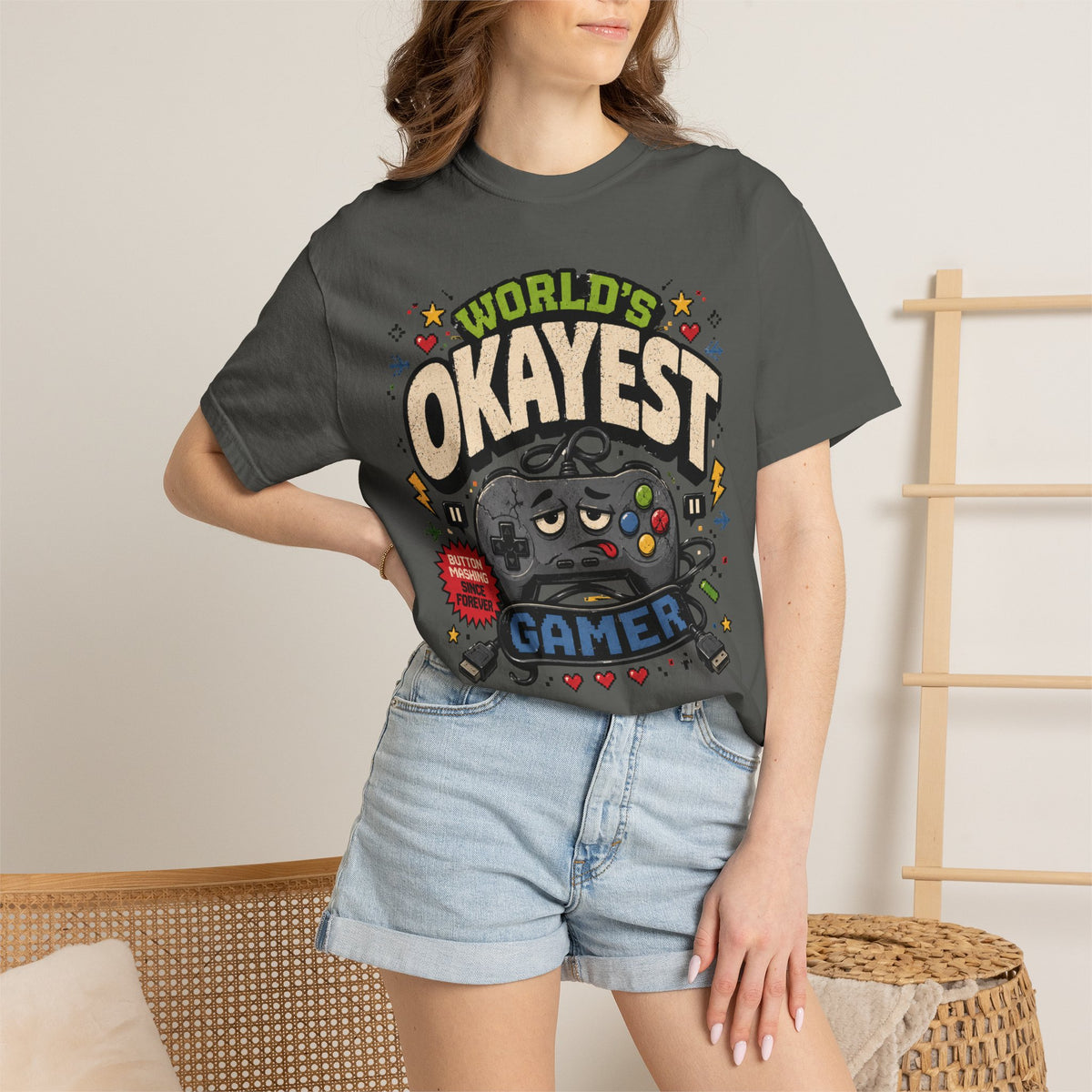 Worlds Okayest Gamer 90's