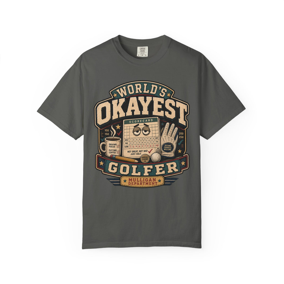 Worlds Okayest Golfer Scorecard
