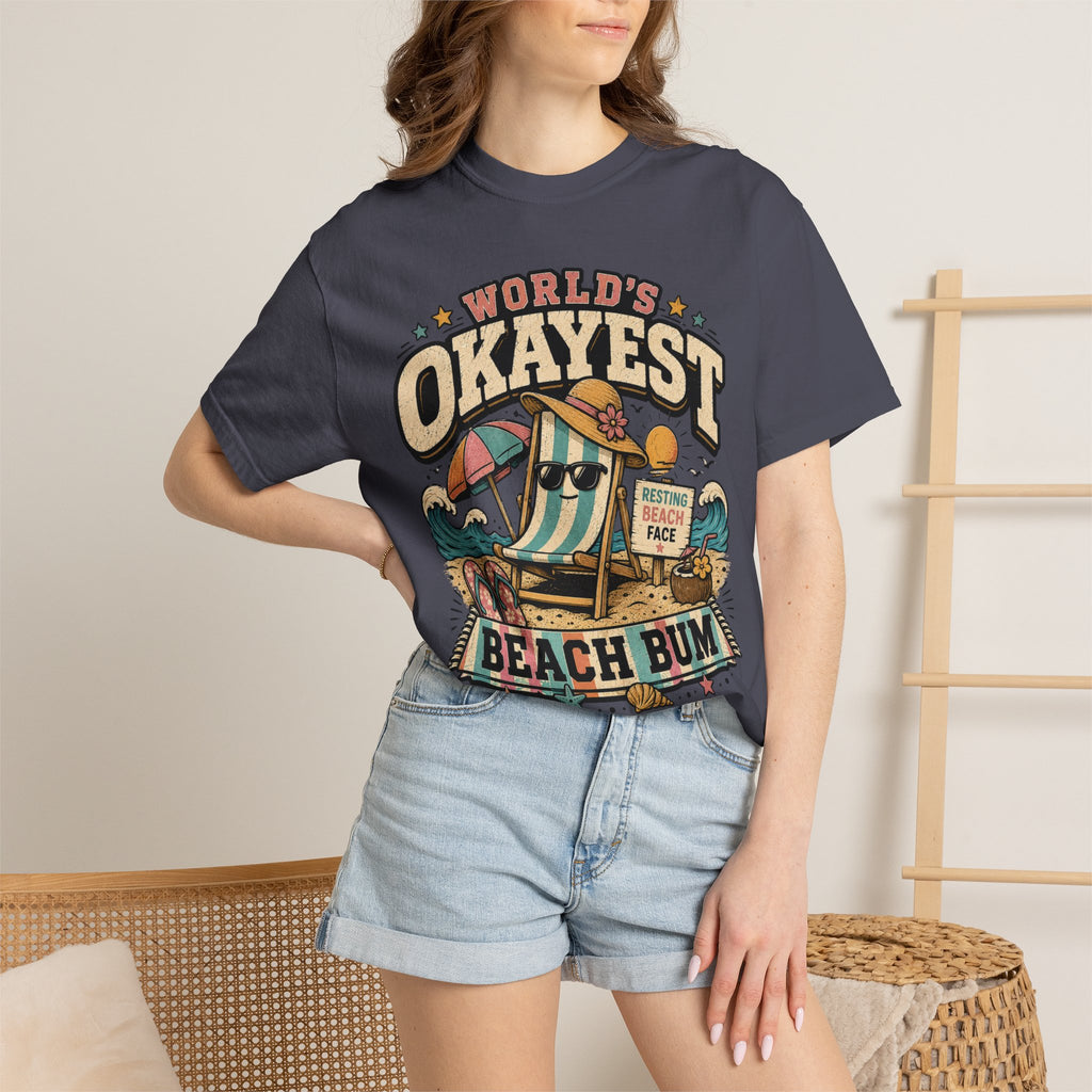 Worlds Okayest Beach Bum Chair