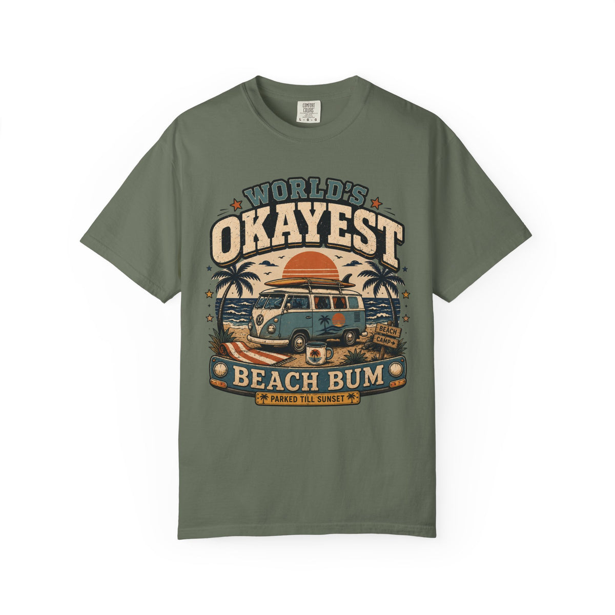 Worlds Okayest Beach Bum Van