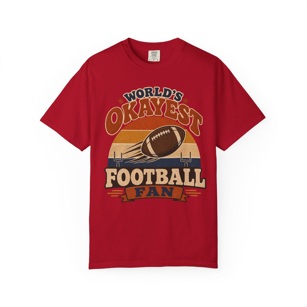 Worlds Okayest Football Fan Retro