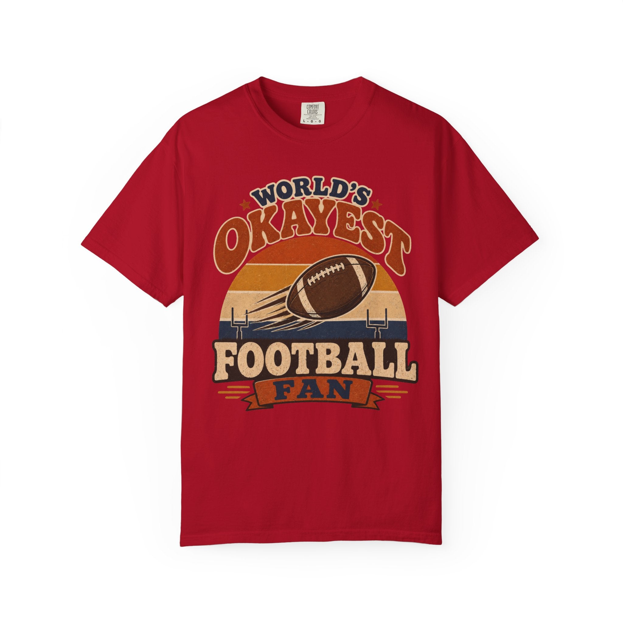 Worlds Okayest Football Fan Retro