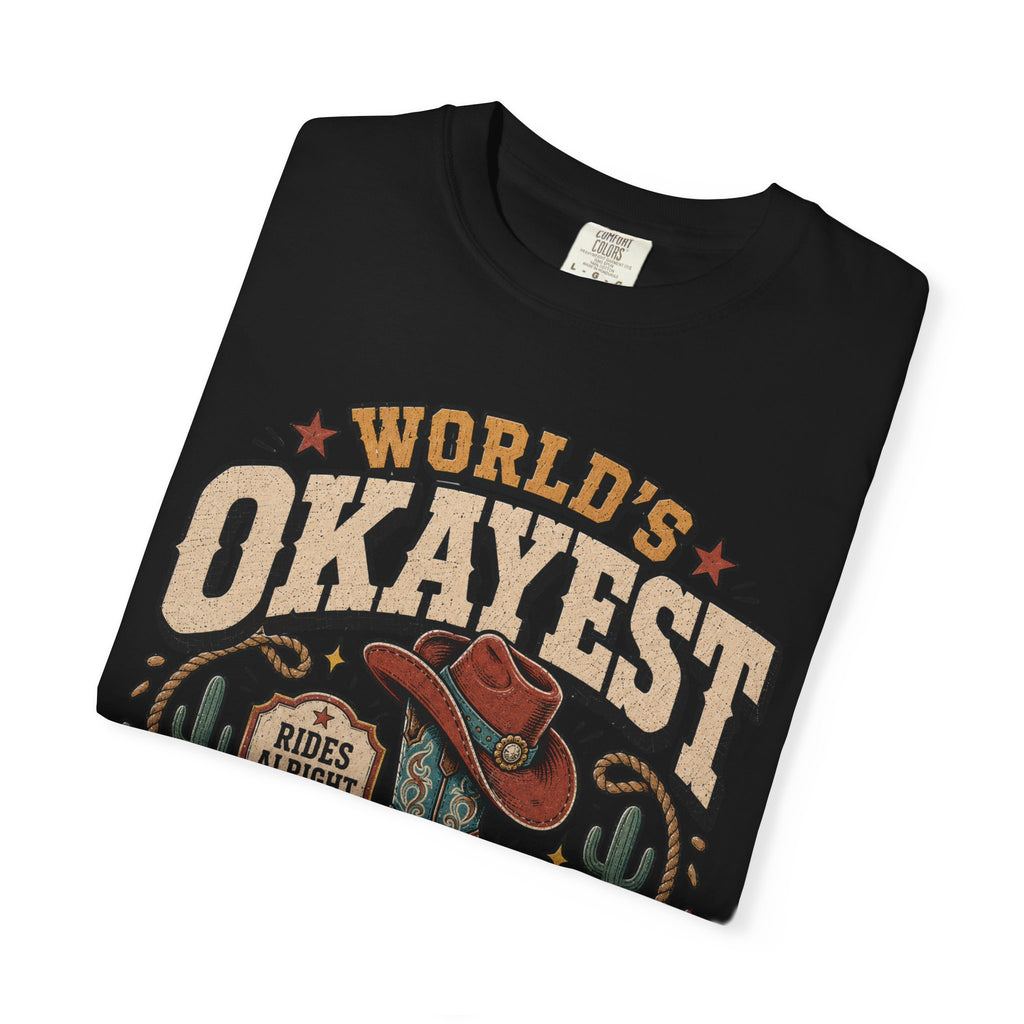 Worlds Okayest Cowgirl Boot