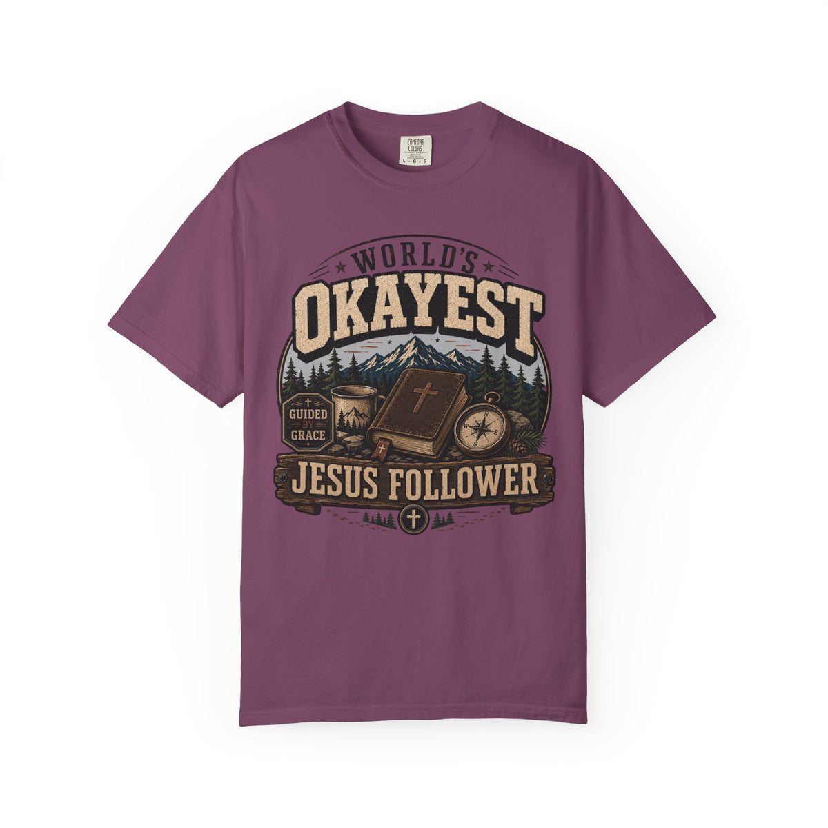 Worlds Okayest Jesus Follower Badge