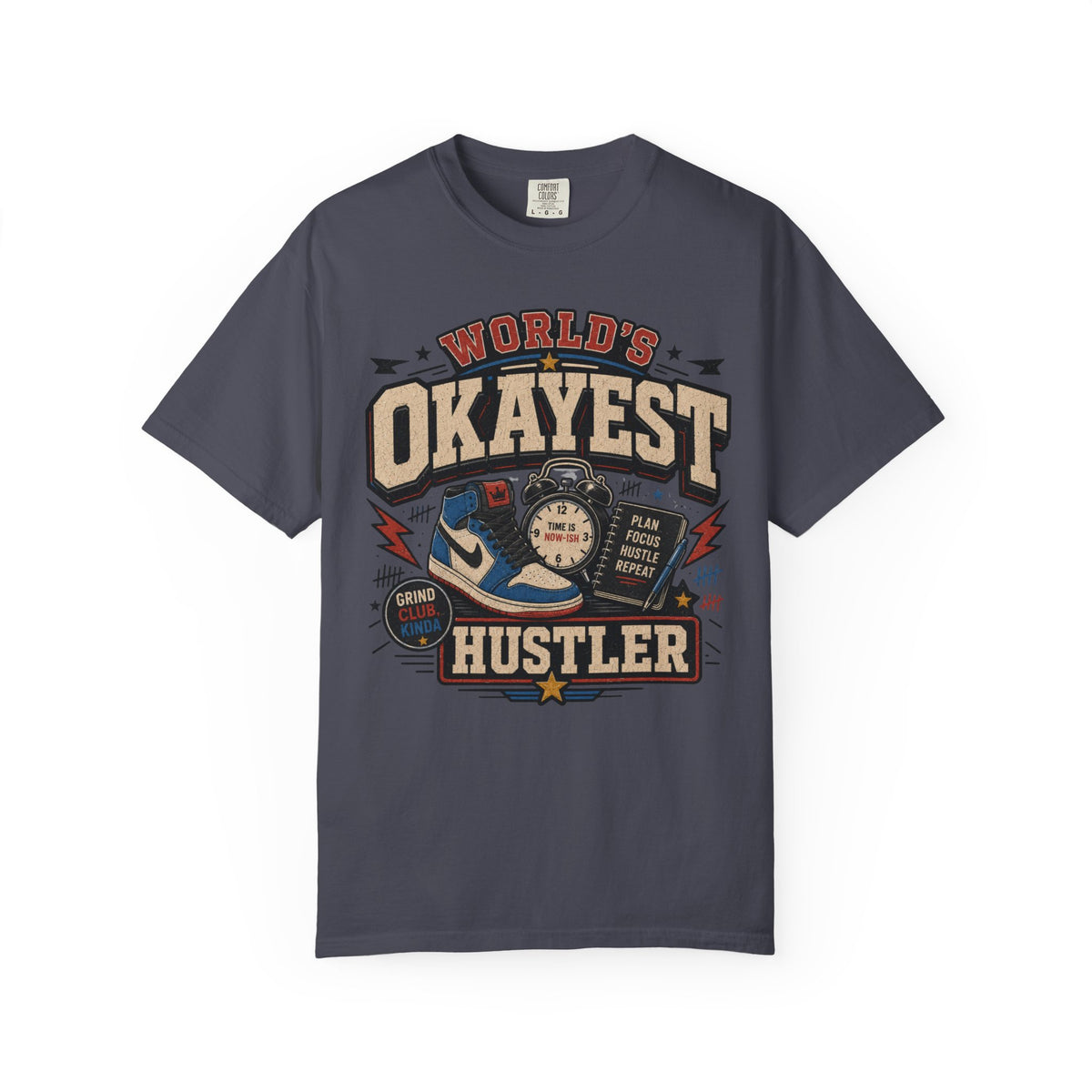 Worlds Okayest Hustler Shoe