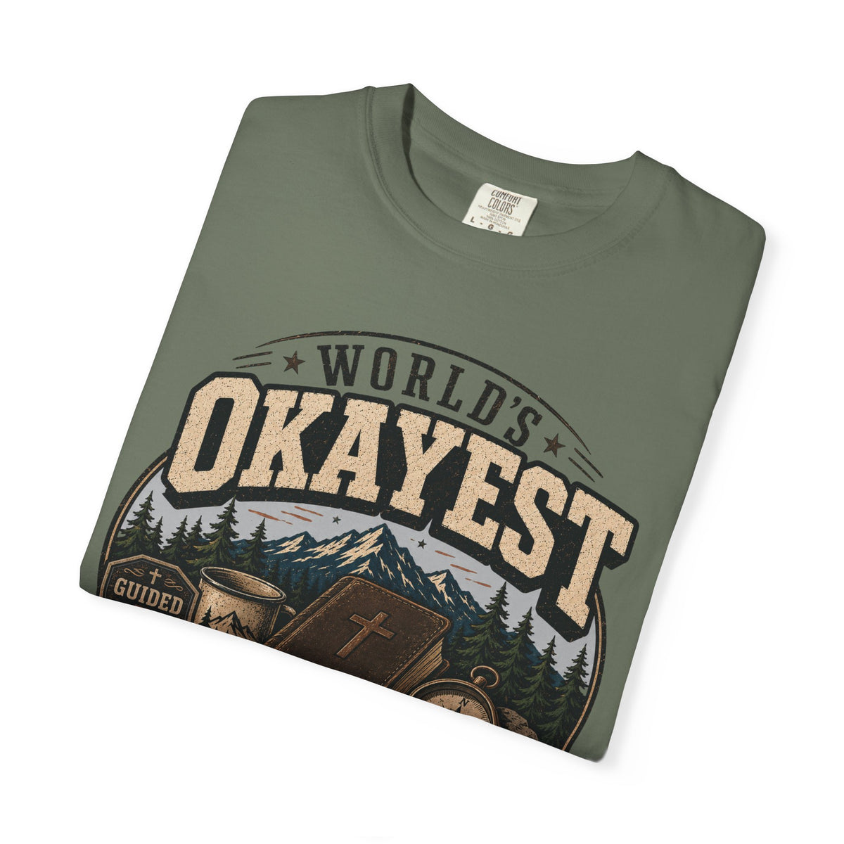 Worlds Okayest Jesus Follower Badge