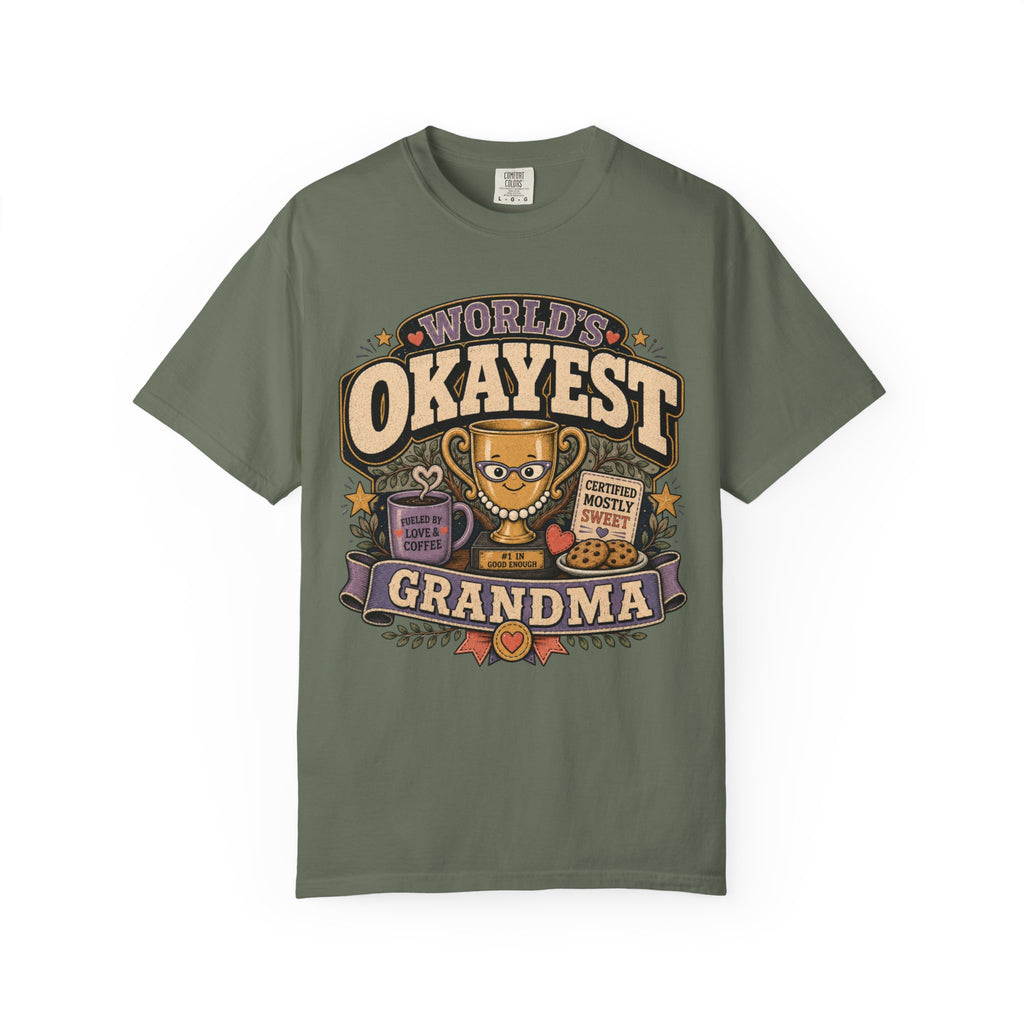 Worlds Okayest Grandma Trophy