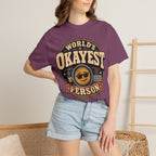 Worlds Okayest Person Badge