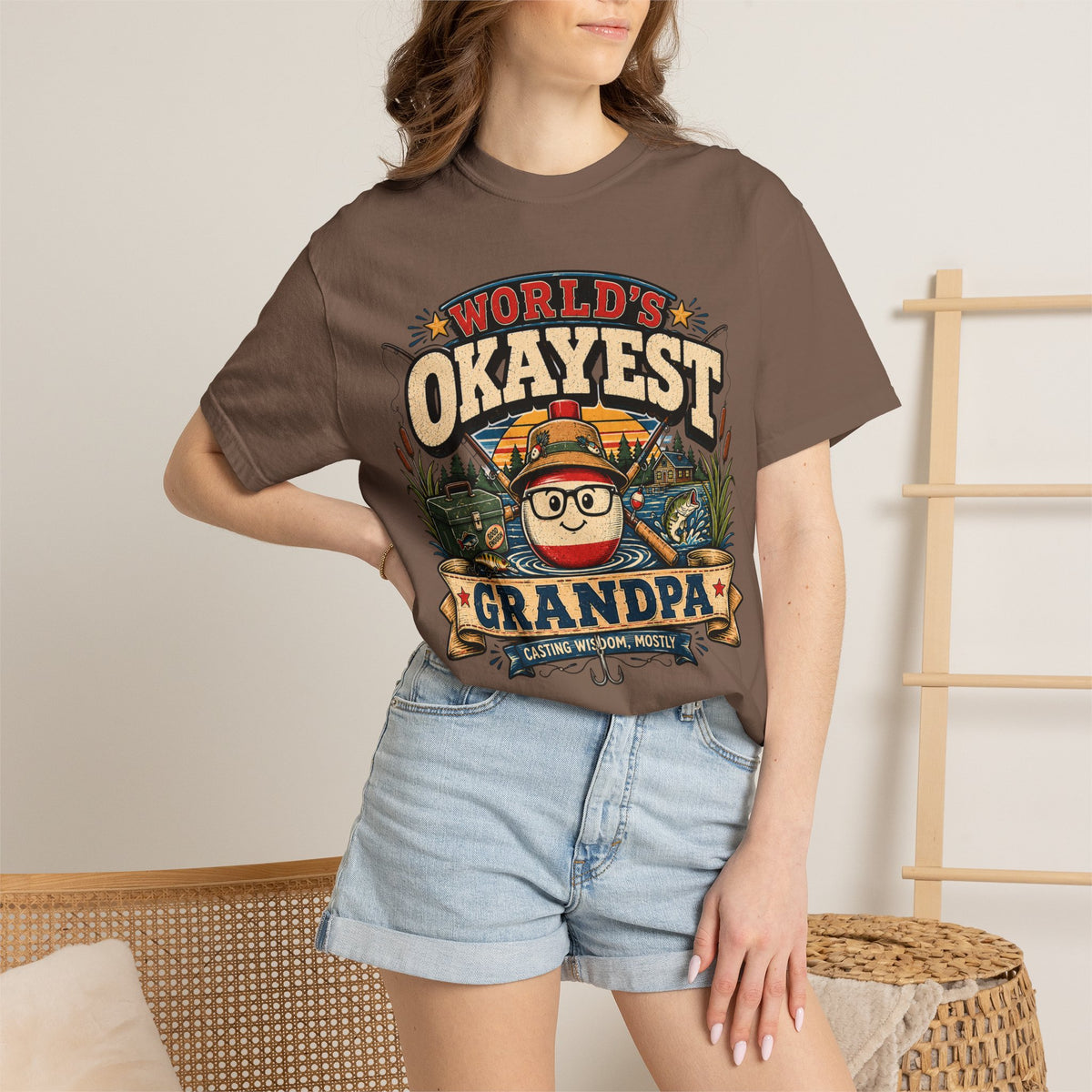 Worlds Okayest Grandpa Fishing