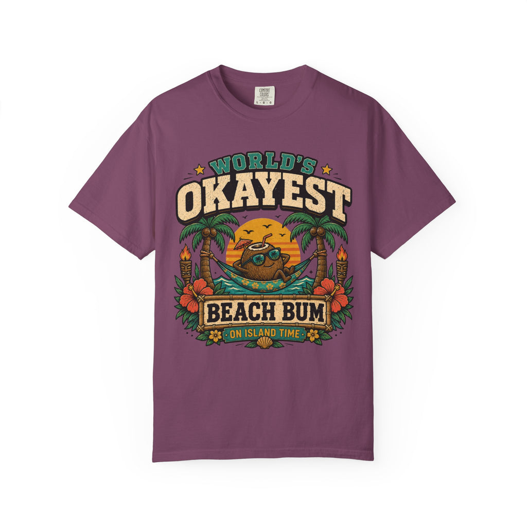 Worlds Okayest Beach Bum Coconut