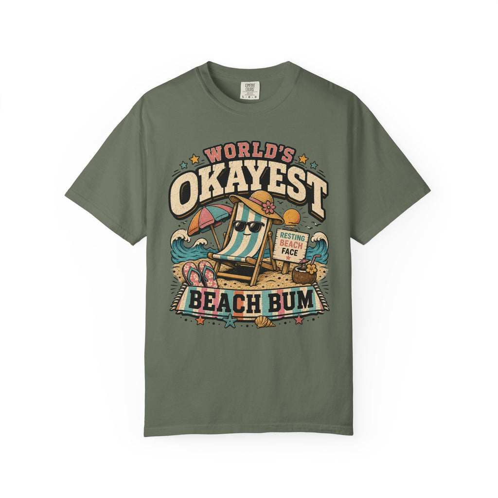 Worlds Okayest Beach Bum Chair