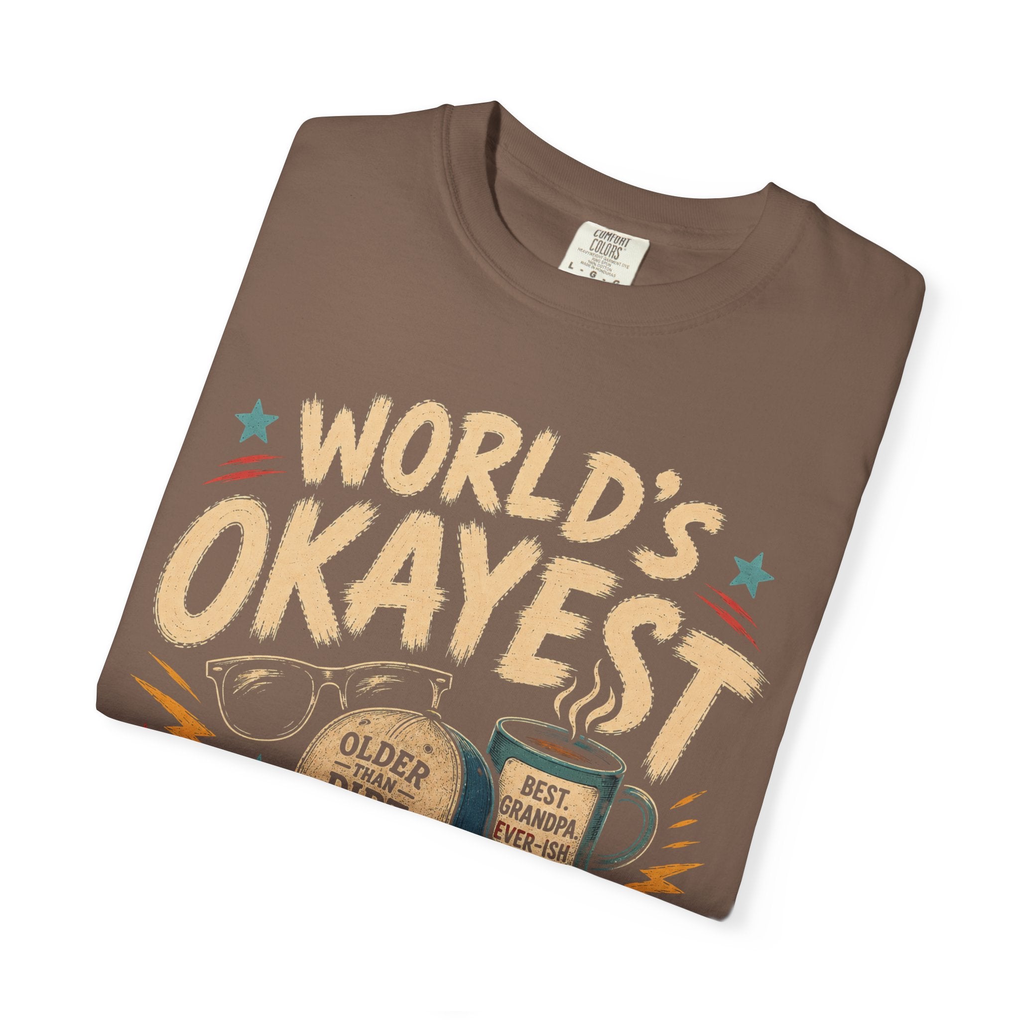 Worlds Okayest Grandpa Color