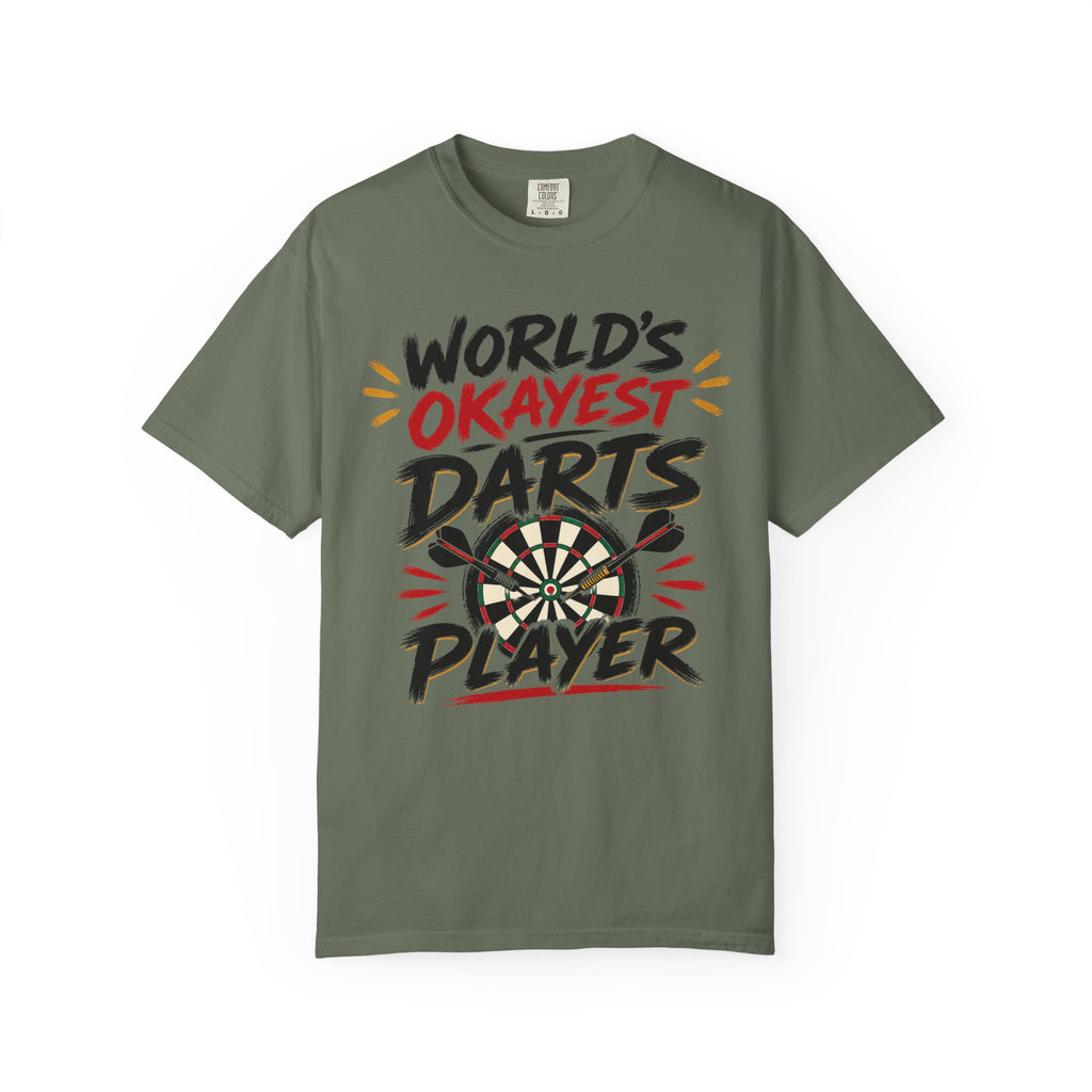 Worlds Okayest Darts Player Text