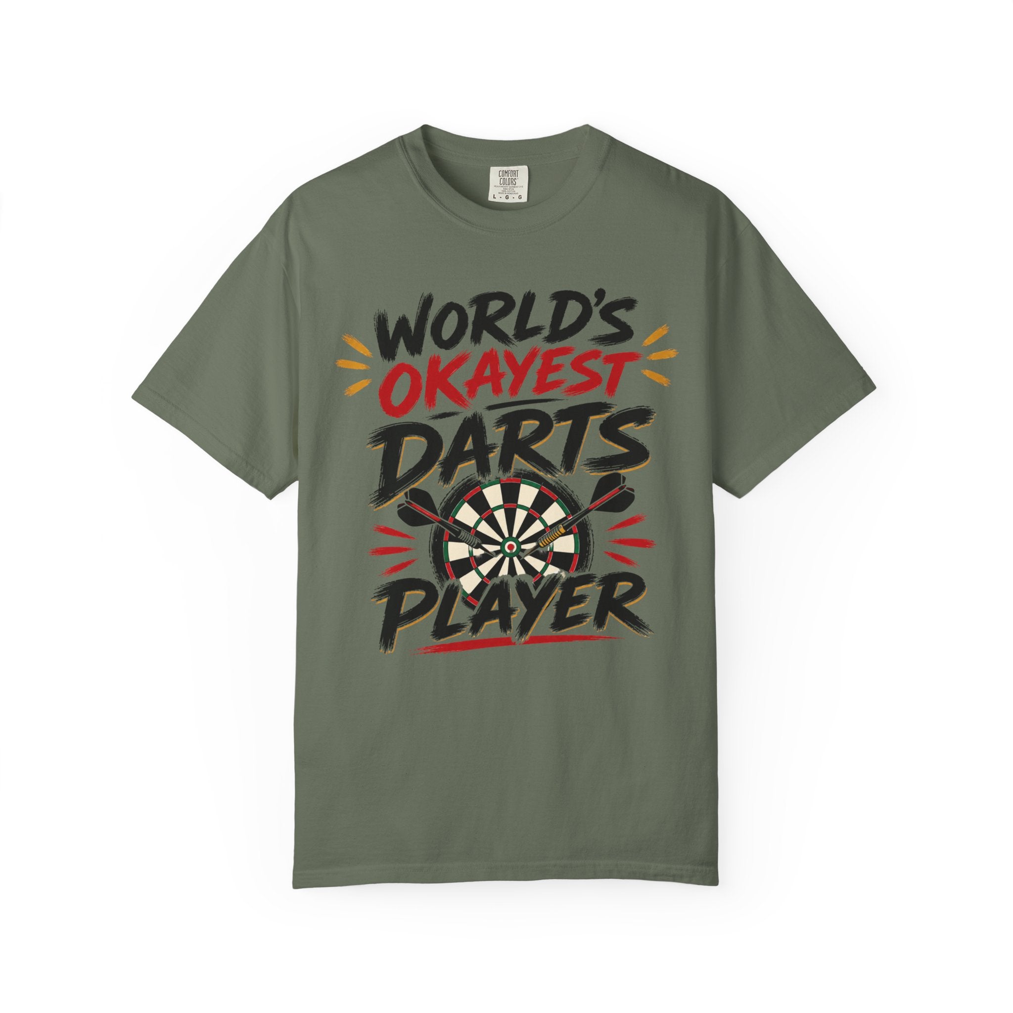 Worlds Okayest Darts Player Text