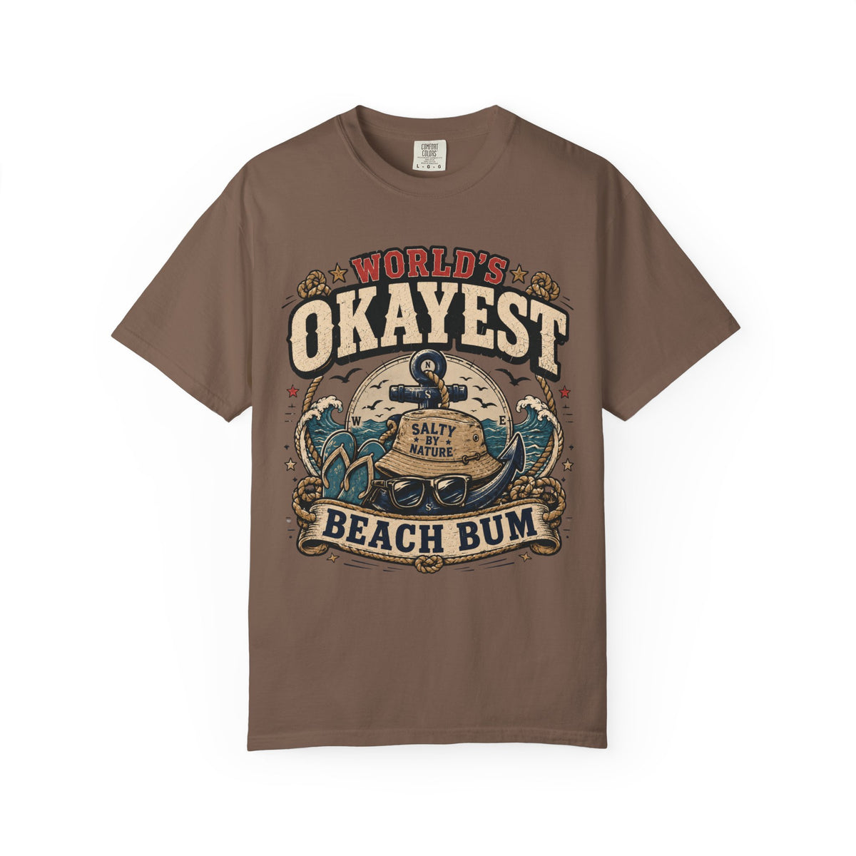 Worlds Okayest Beach Bum Salty