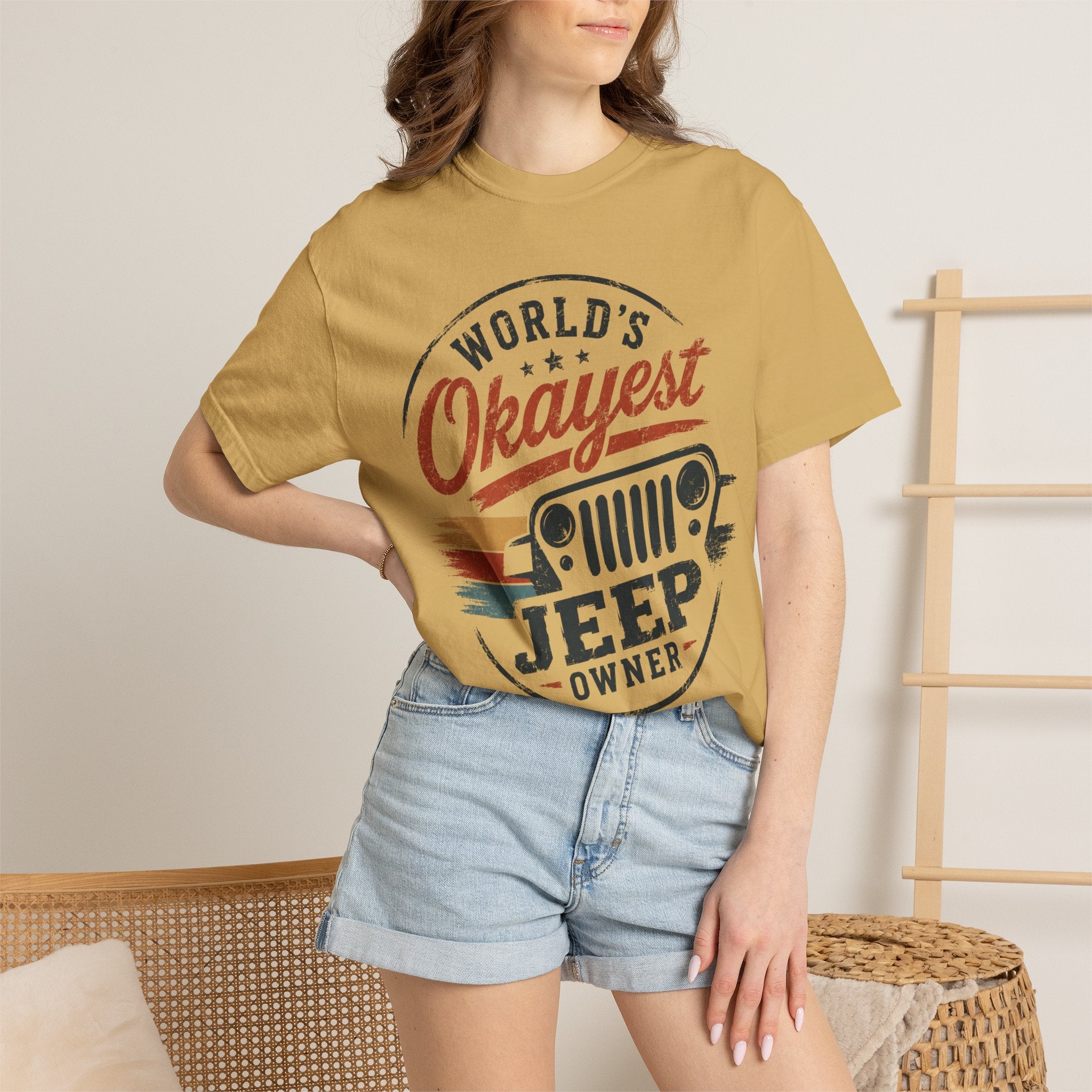 Worlds Okayest Jeep Owner Retro