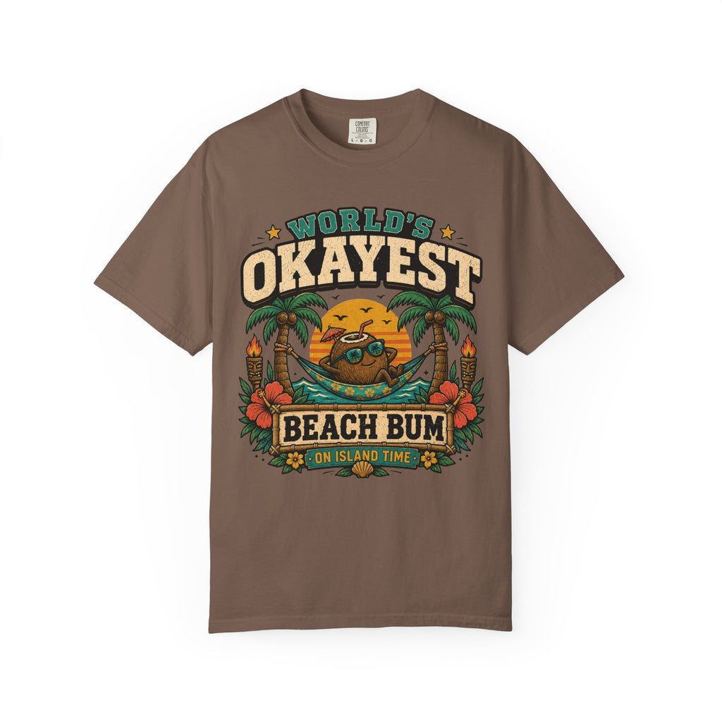 Worlds Okayest Beach Bum Coconut