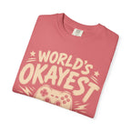 Worlds Okayest Gamer Text
