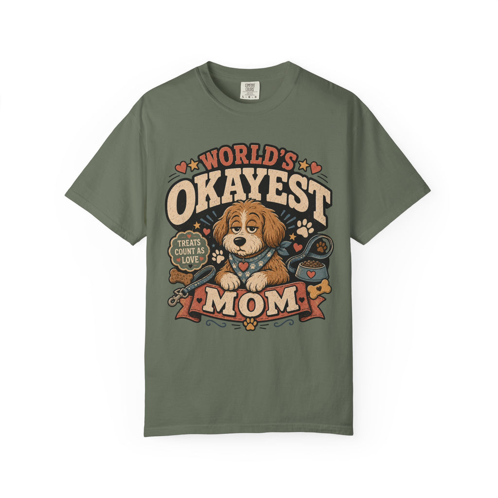 Worlds Okayest Mom Dog