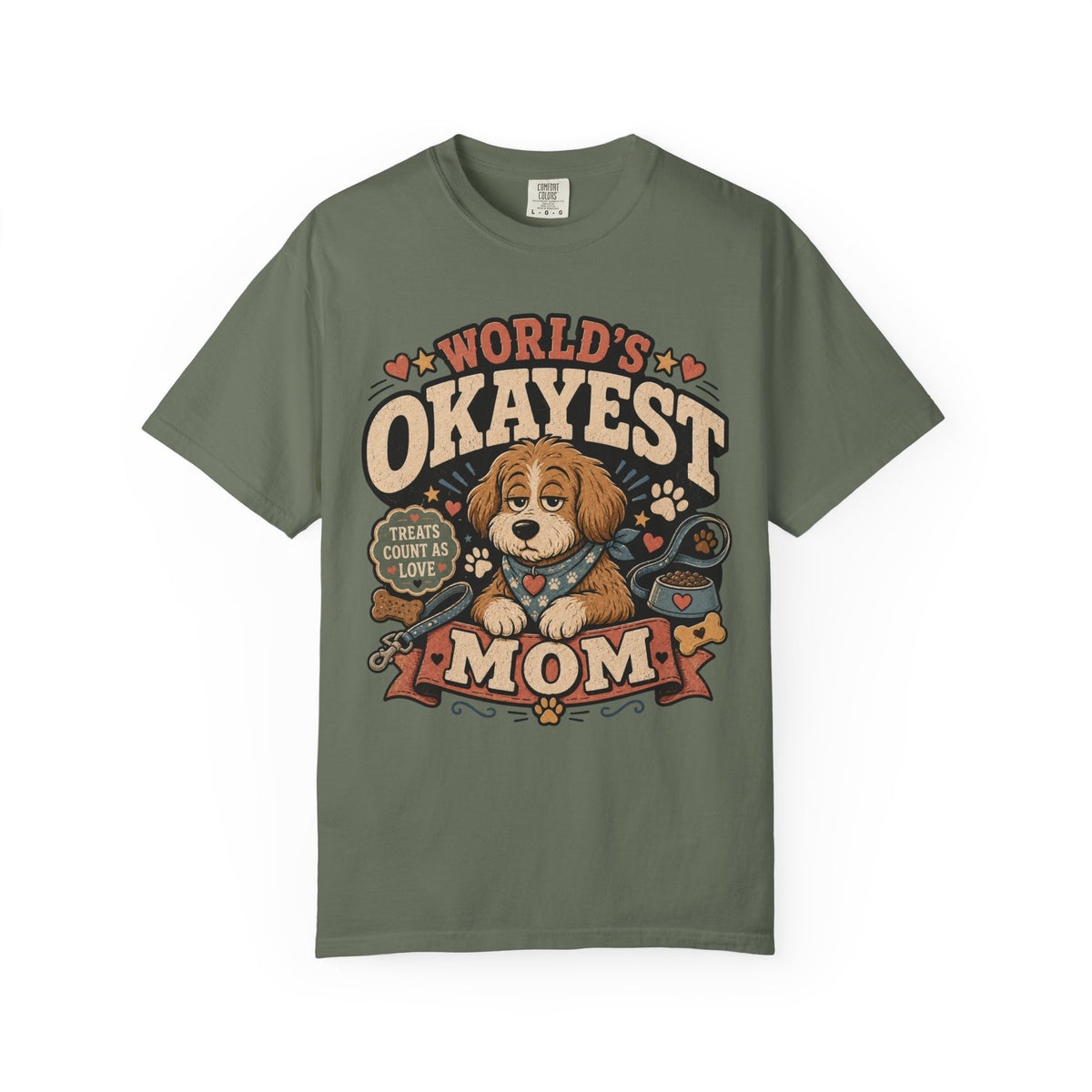 Worlds Okayest Mom Dog