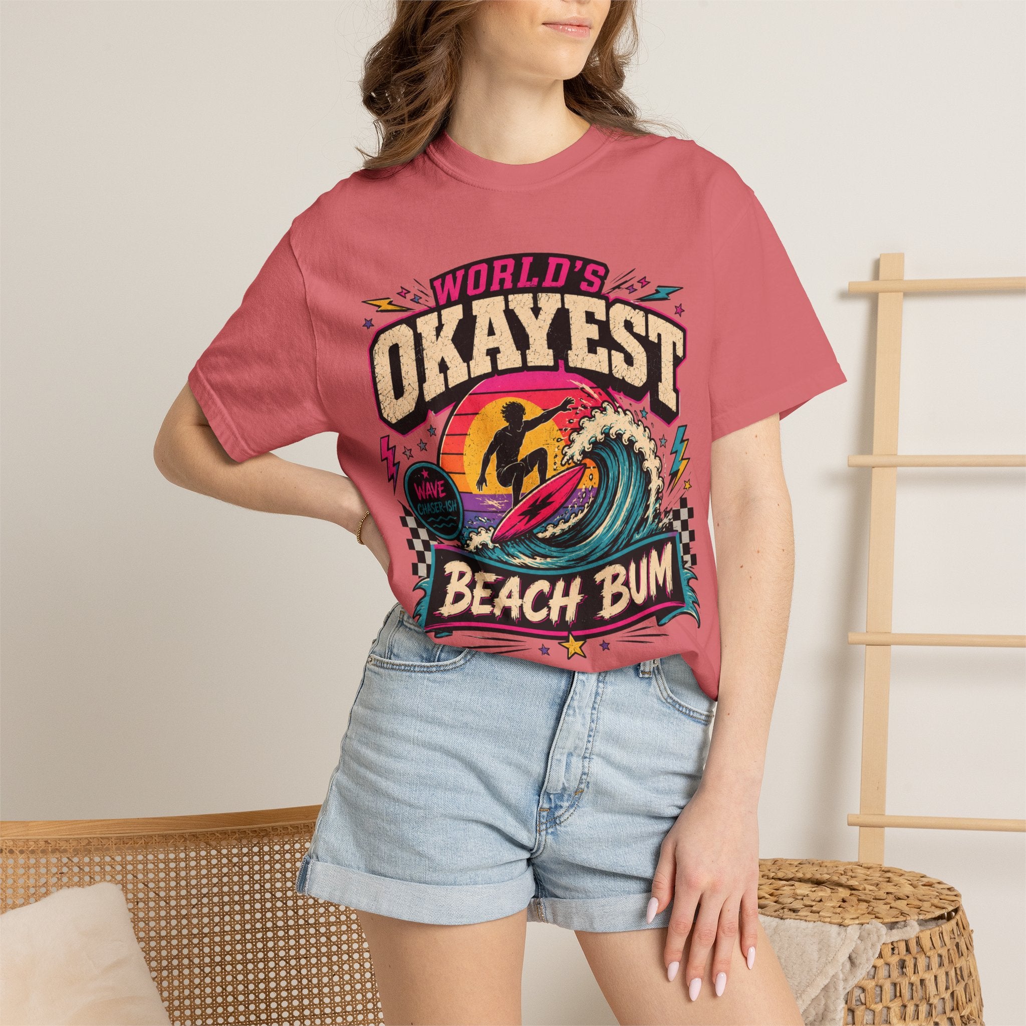 Worlds Okayest Beach Bum 80's