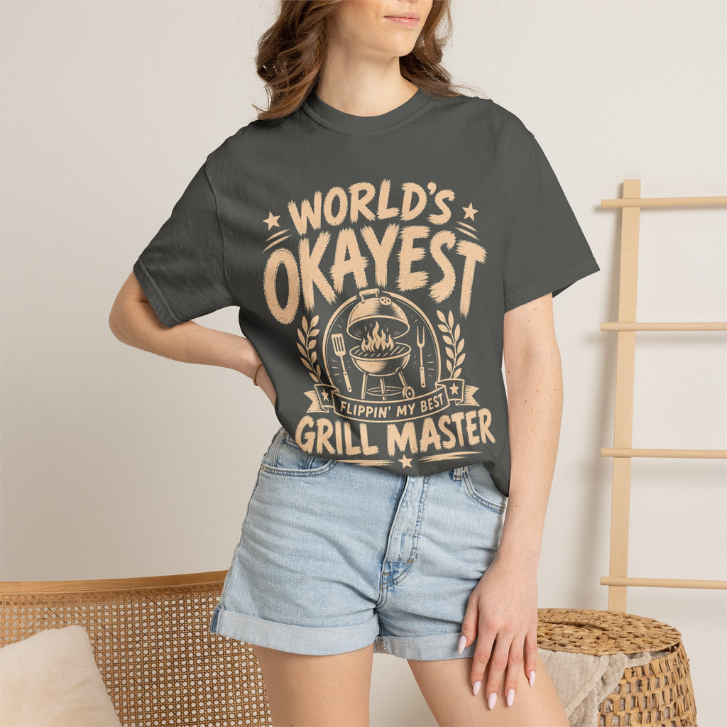 Worlds Okayest Grill Text