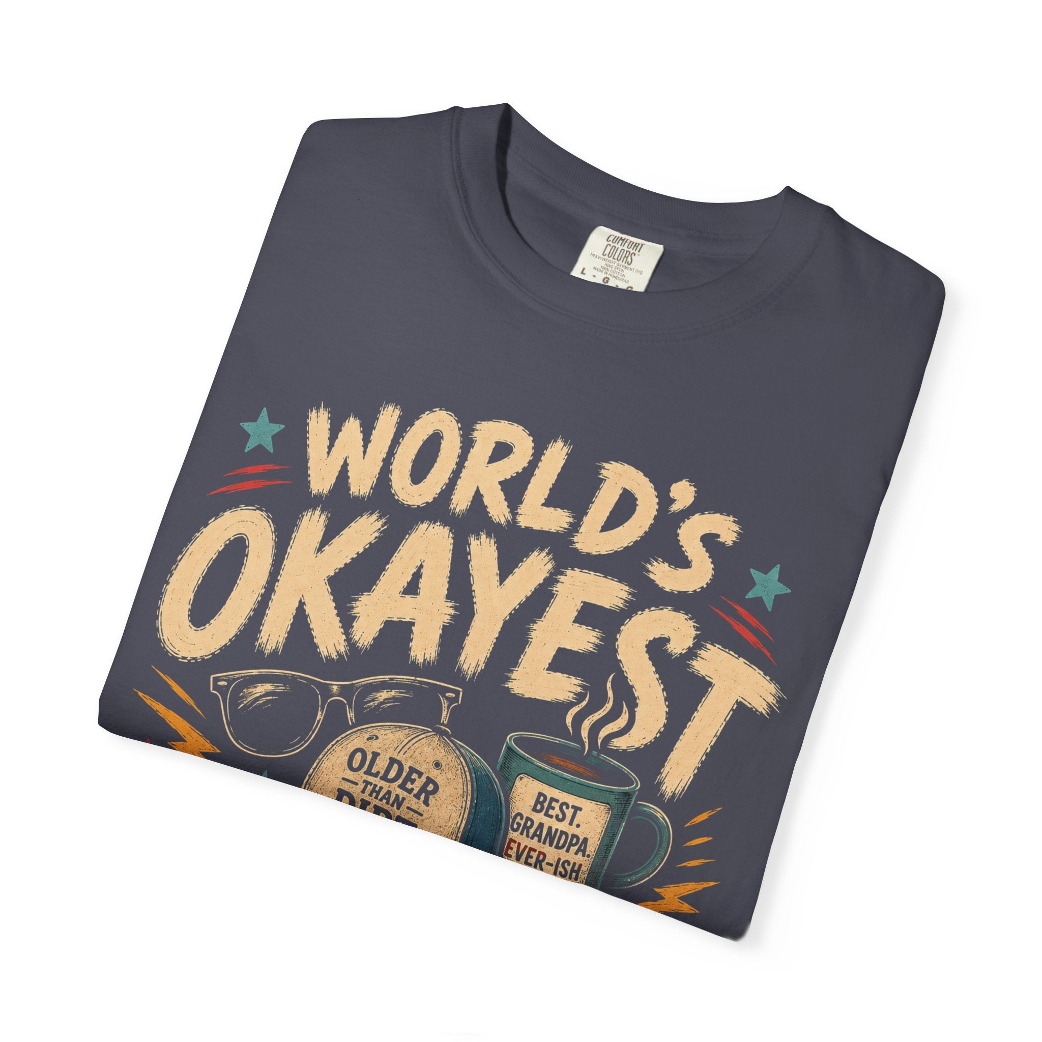 Worlds Okayest Grandpa Color