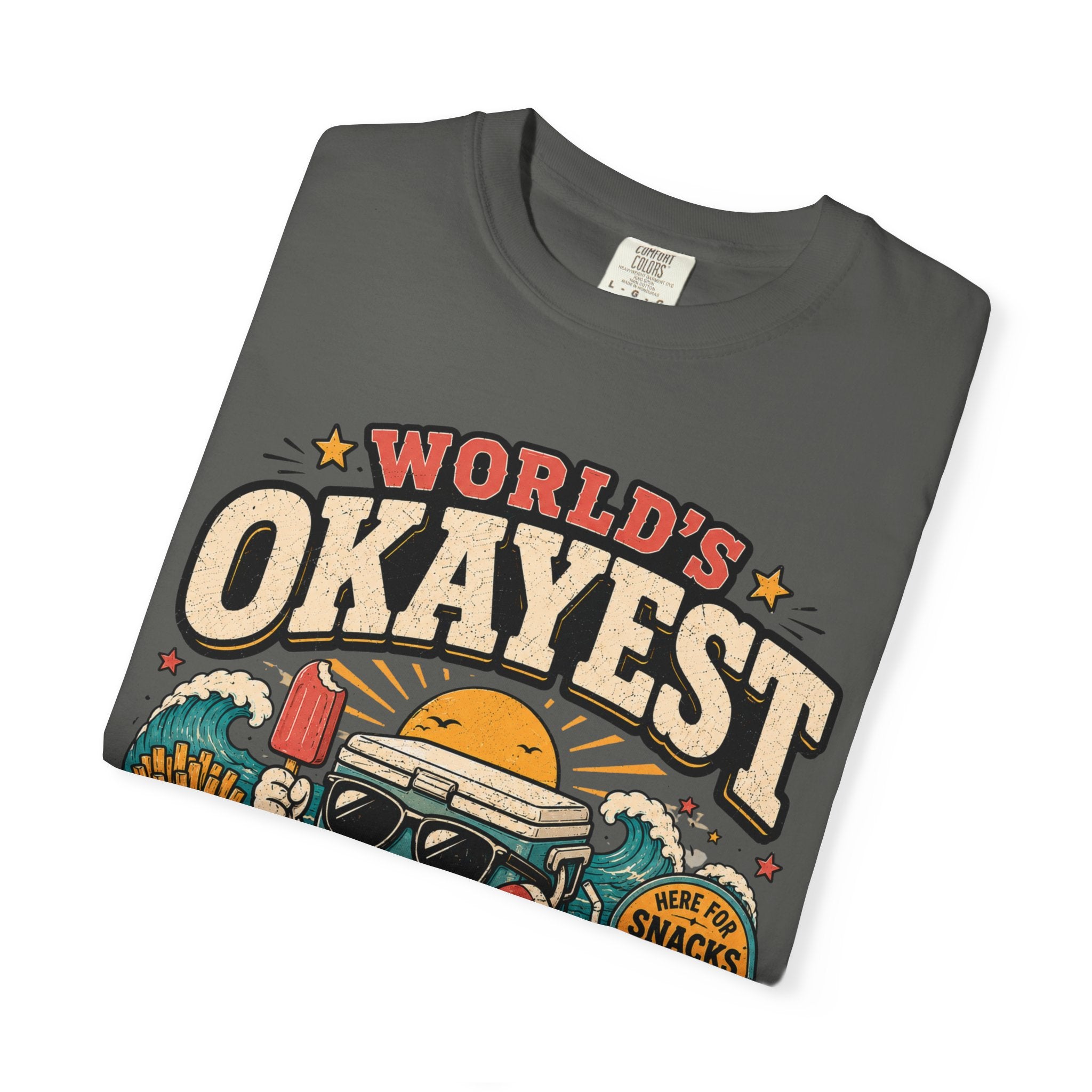 Worlds Okayest Beach Bum Cooler