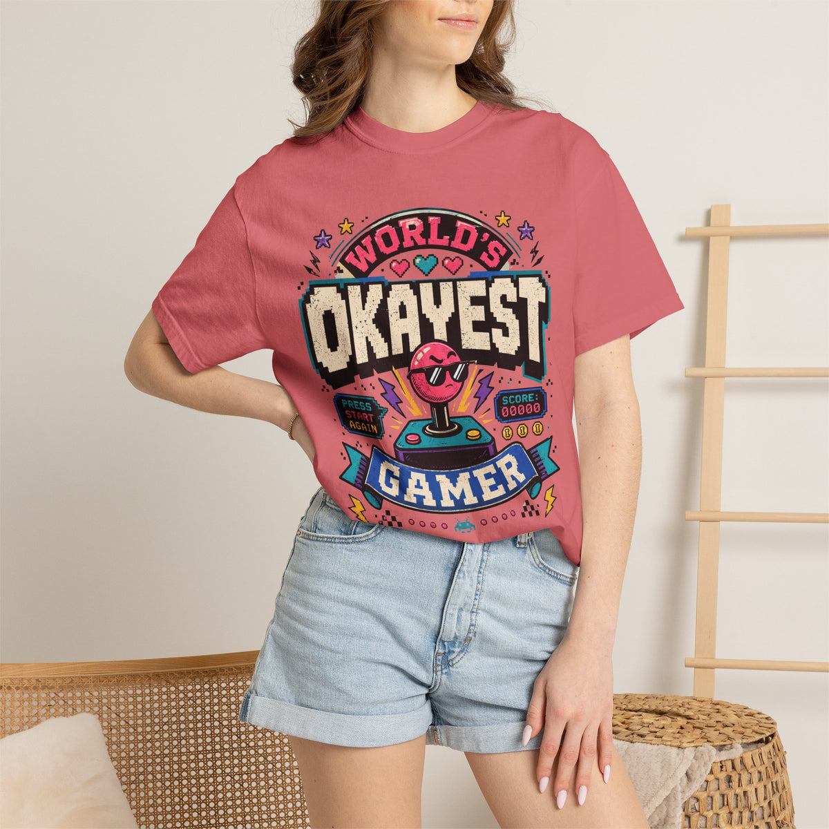 Worlds Okayest Gamer 80's
