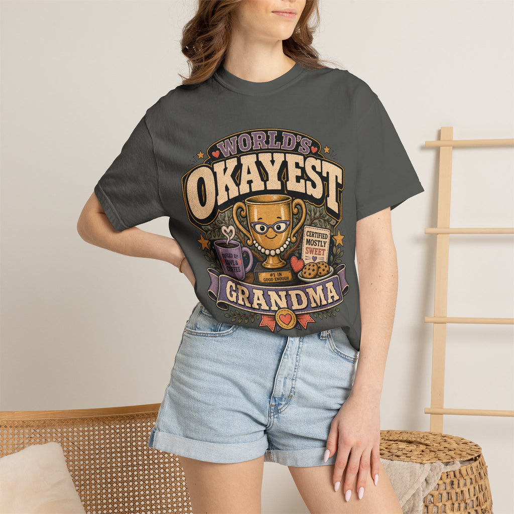 Worlds Okayest Grandma Trophy