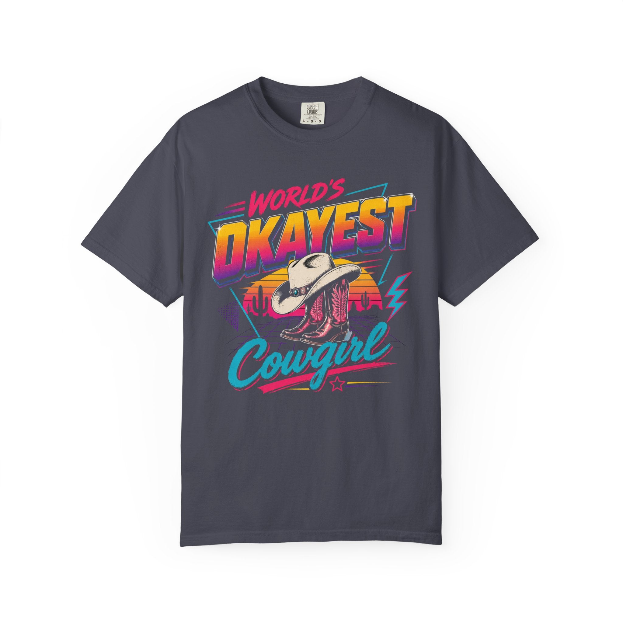 Worlds Okayest Cowgirl 80's