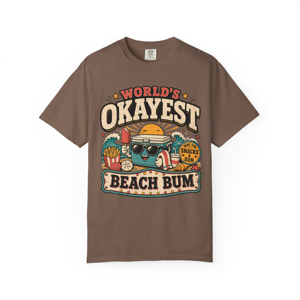 Worlds Okayest Beach Bum Cooler