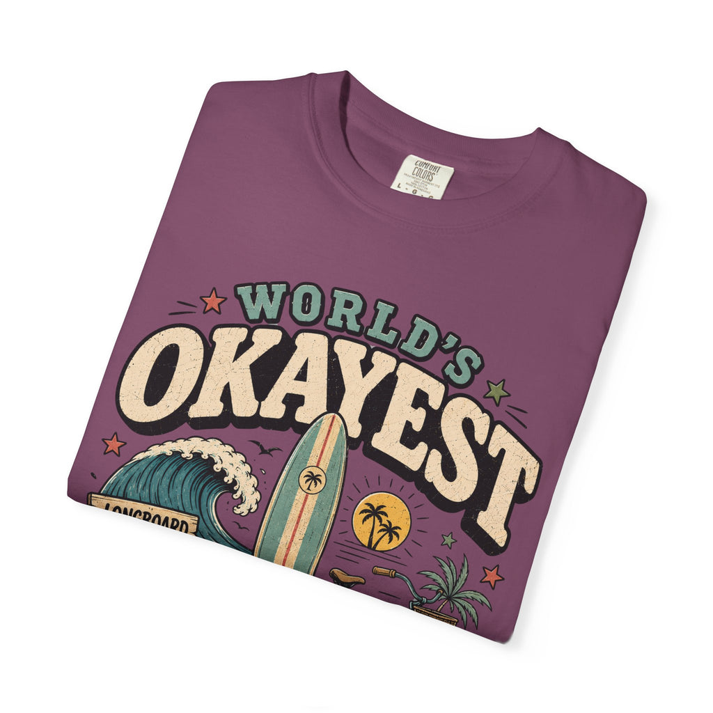 Worlds Okayest Beach Bum Longboard