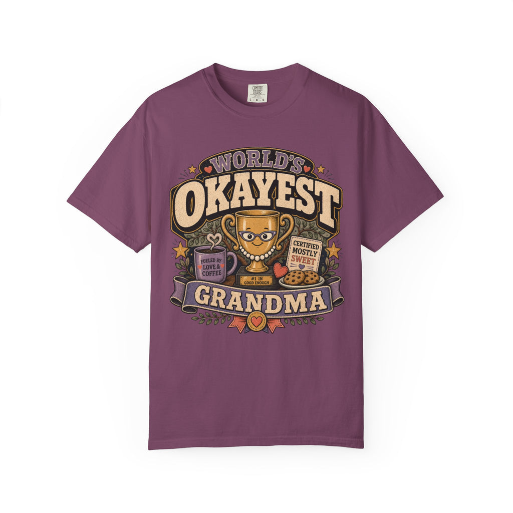 Worlds Okayest Grandma Trophy