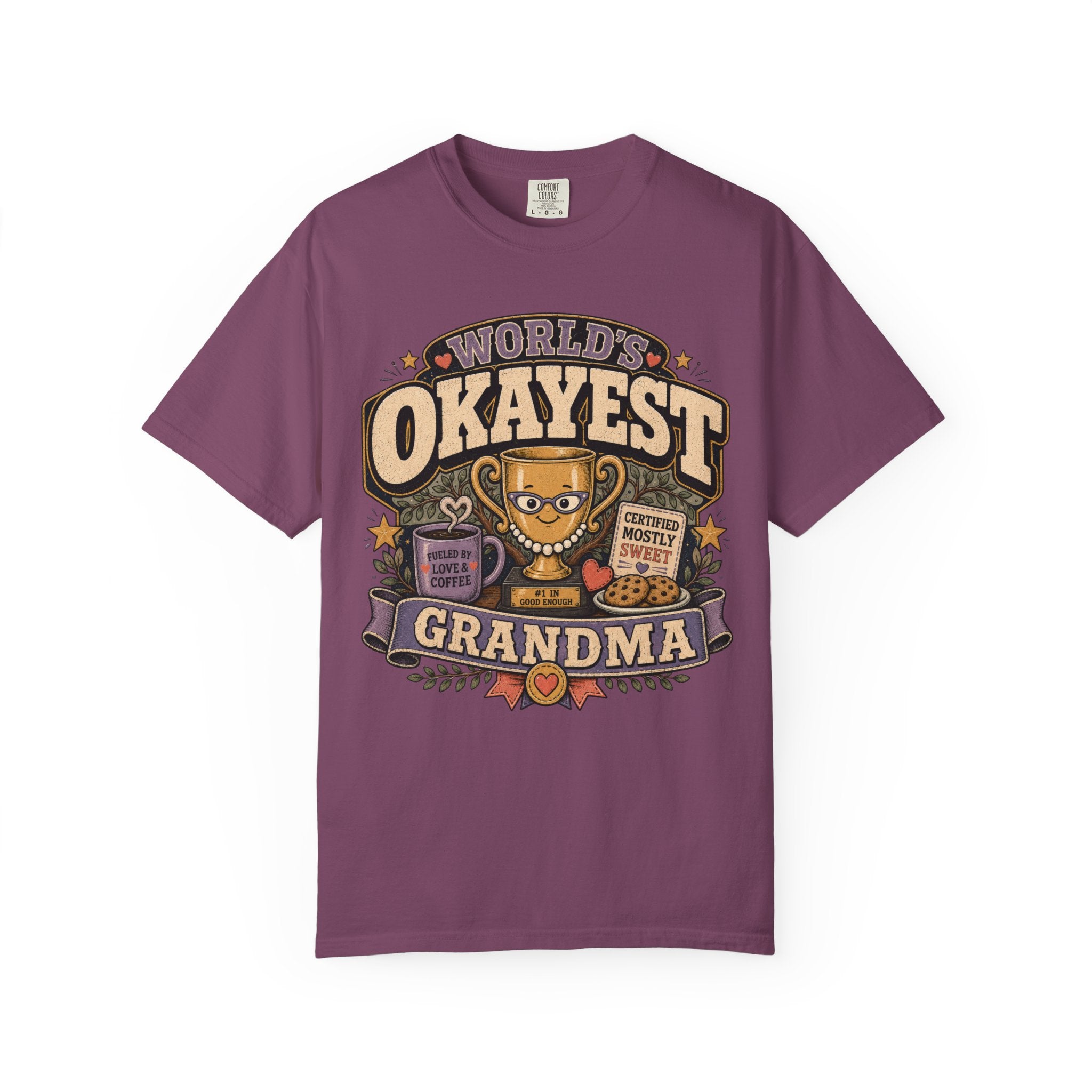 Worlds Okayest Grandma Trophy