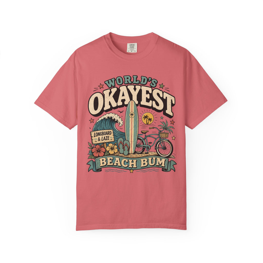 Worlds Okayest Beach Bum Longboard