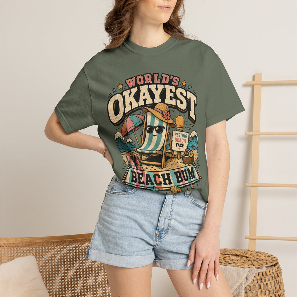 Worlds Okayest Beach Bum Chair