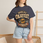 Worlds Okayest Person Badge