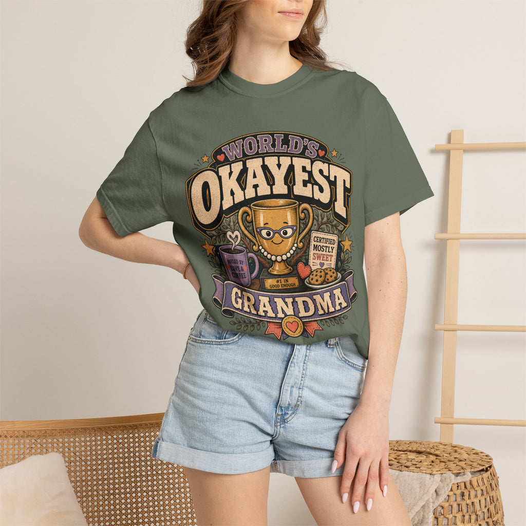 Worlds Okayest Grandma Trophy