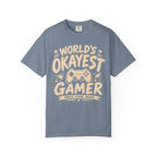 Worlds Okayest Gamer Text