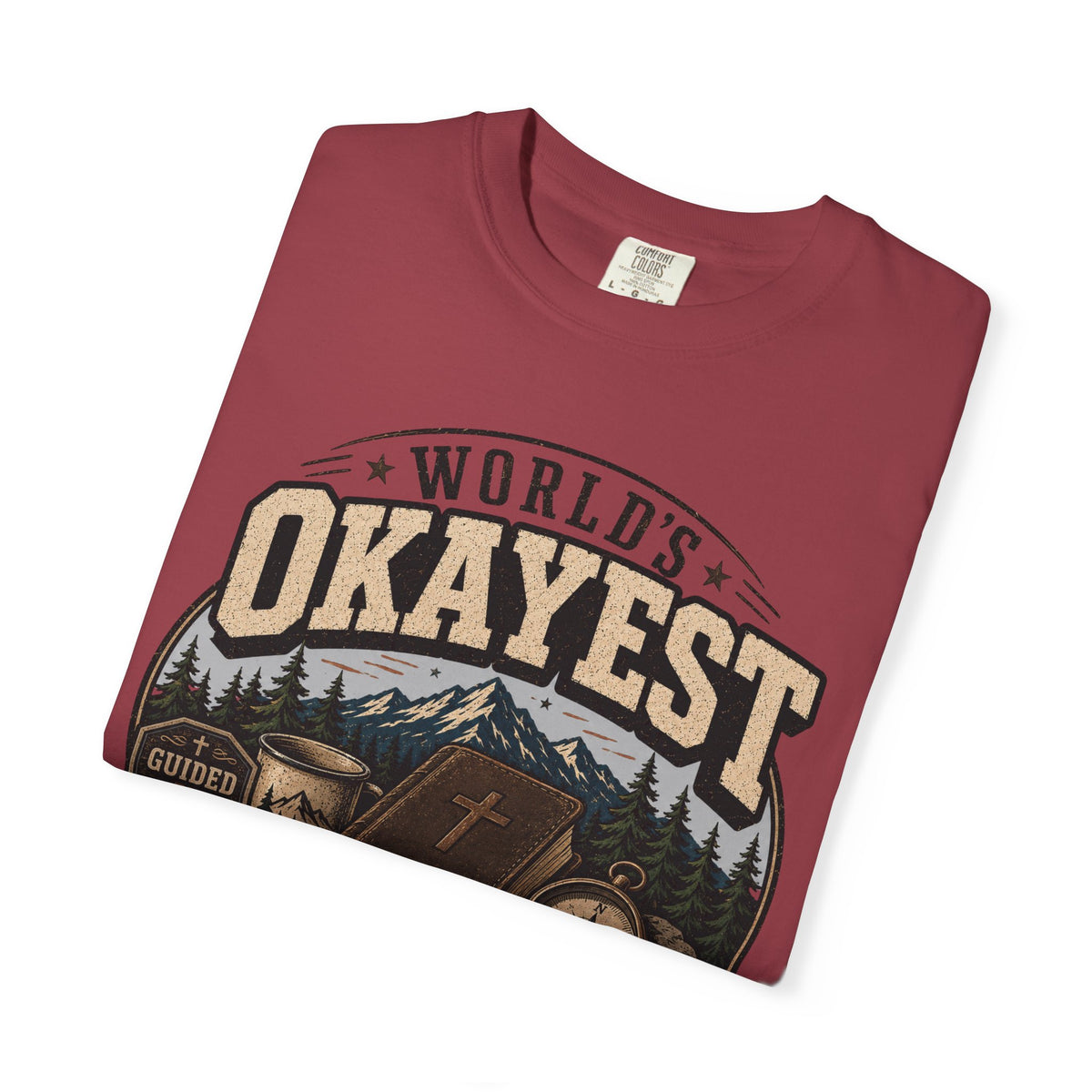 Worlds Okayest Jesus Follower Badge