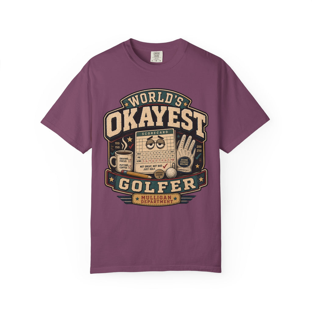 Worlds Okayest Golfer Scorecard