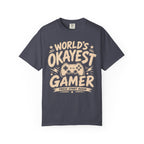 Worlds Okayest Gamer Text