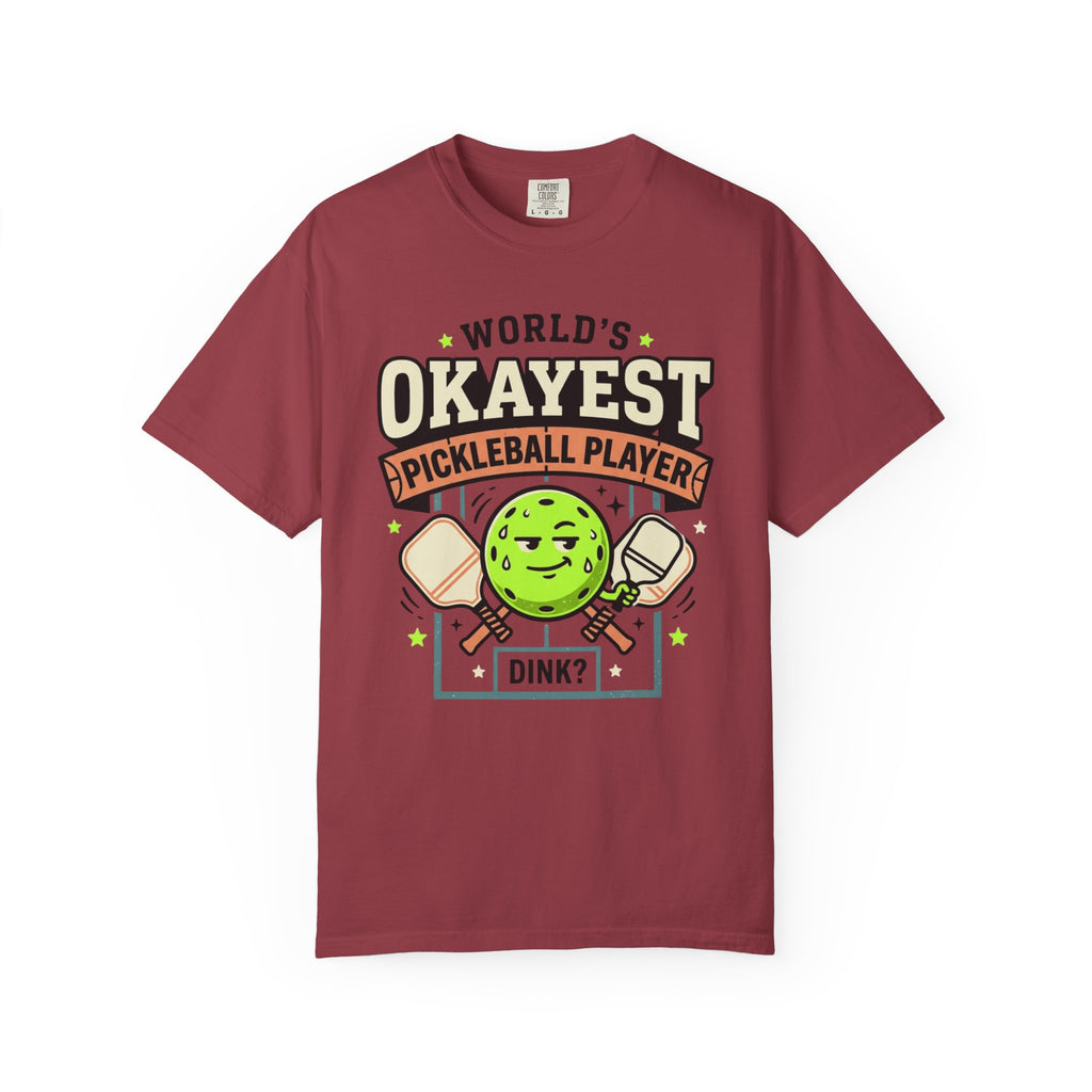 Worlds Okayest Pickleball Player Green