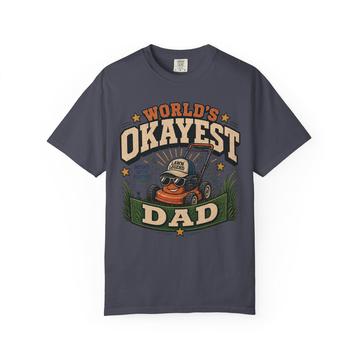 Worlds Okayest Dad Lawnmower