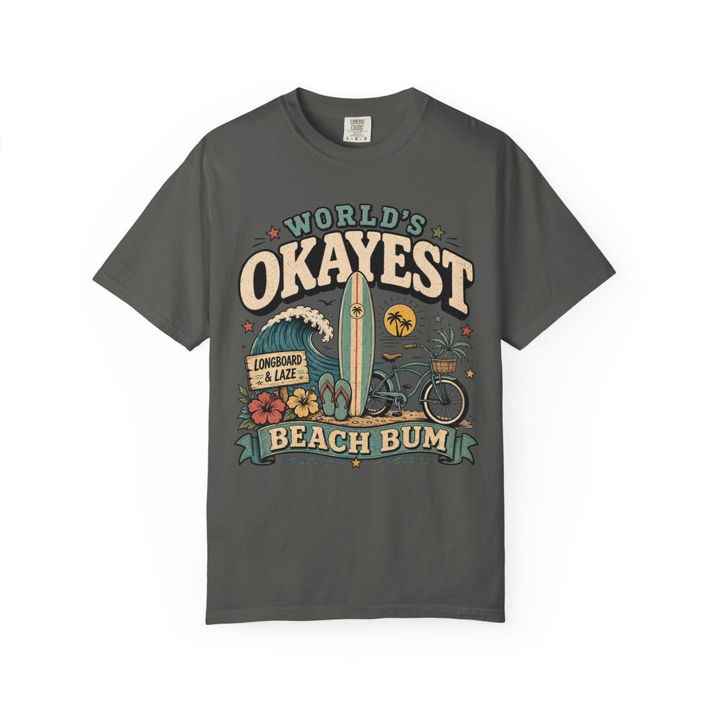 Worlds Okayest Beach Bum Longboard