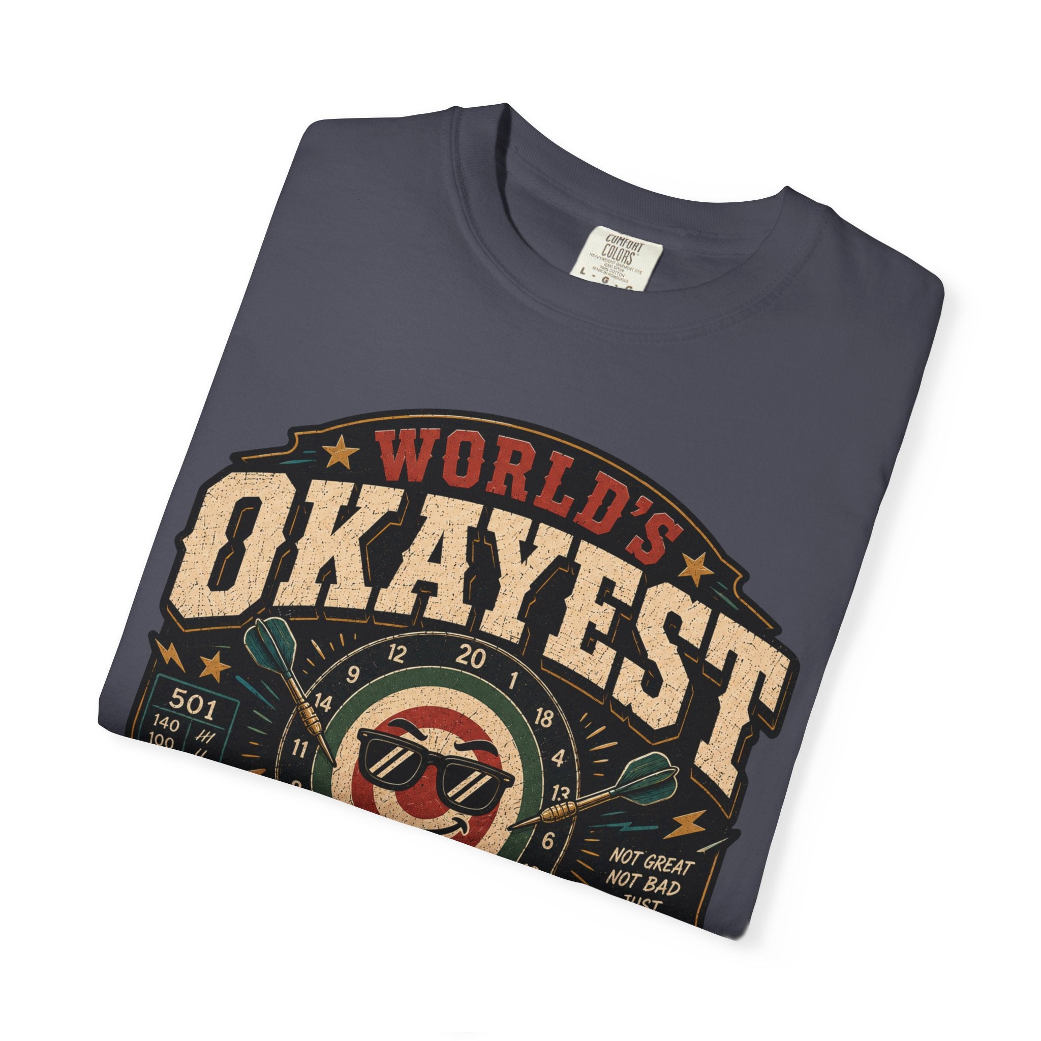 Worlds Okayest Darts Player Red-Green