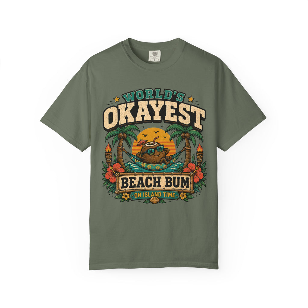 Worlds Okayest Beach Bum Coconut