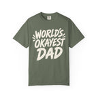 Worlds Okayest Dad Text