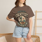 Worlds Okayest Beach Bum Patch